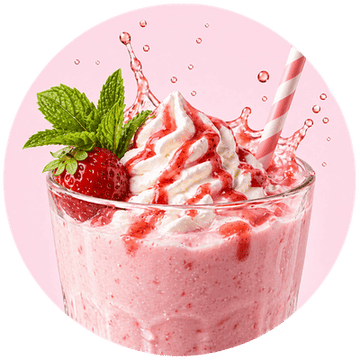 Klassischer Milk Shake Geschmack